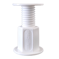 Regular White Adjustable Spacer Fixing Space Plug
