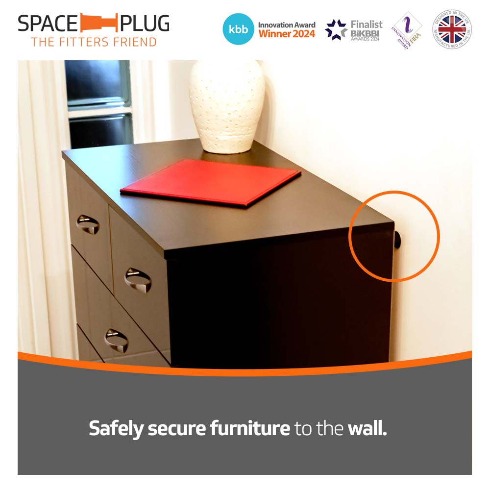 Safely Secure Furniture To The Wall