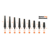 Evolution Datum Pegs - Fixed Size Cabinet Spacers for Service Voids