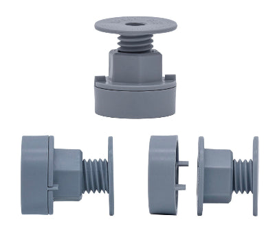Space-Plug Mini - View of the adjustble cabinet fixing from different angles. 